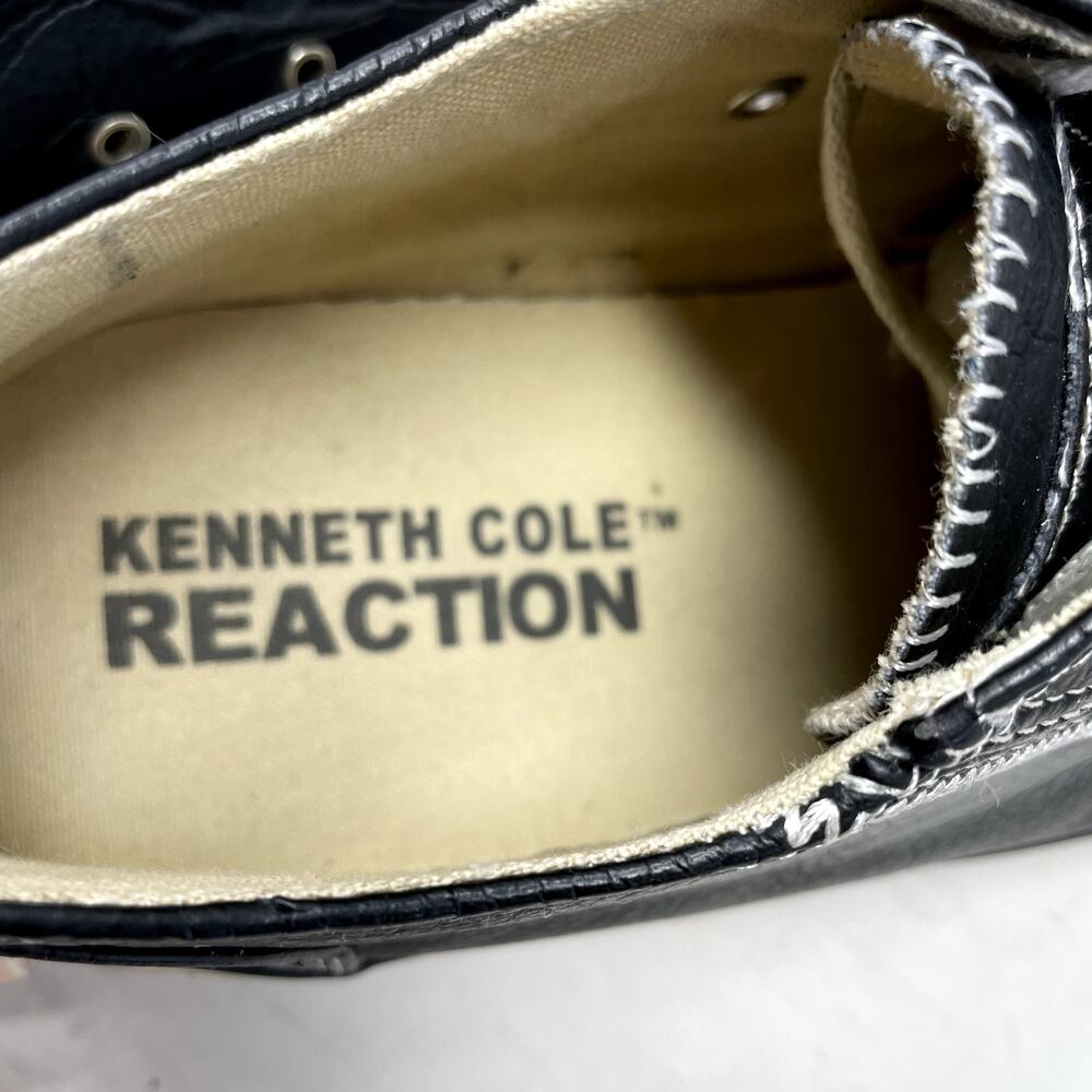 Kenneth Cole Reaction Rough Times Distressed MEns 7.5 Faux Leather - Picture 8 of 9